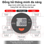 Máy Chạy Bộ Tại Chỗ,Máy đạp bước thể hình tại nhà,không ồn ào,giảm béo,Đi kèm với dây tập thể dục — ảnh 4
