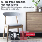 Máy Chạy Bộ Tại Chỗ,Máy đạp bước thể hình tại nhà,không ồn ào,giảm béo,Đi kèm với dây tập thể dục — ảnh 8