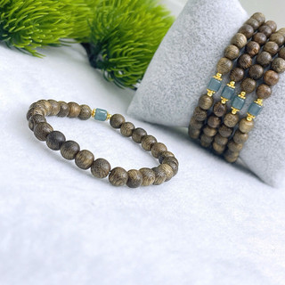Vòng trầm mix lu ngọc