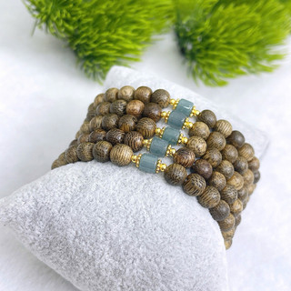 Vòng trầm mix lu ngọc