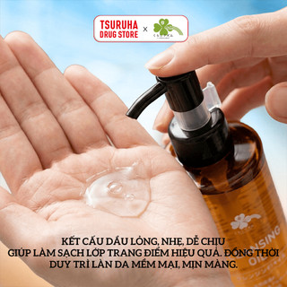 Dầu Tẩy Trang Nhũ Hóa Chiết Xuất Olive & Argan Làm Sạch Sâu Dưỡng Ẩm KURASHI RHYTHM 300mL