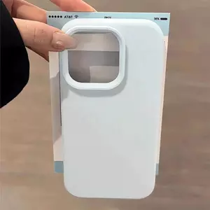 Gạo nếp trường hợp đơn giản màu sắc phù hợp với iPhone trường hợp iPhone 17/16/15/14/12/13/11 mềm trường hợp