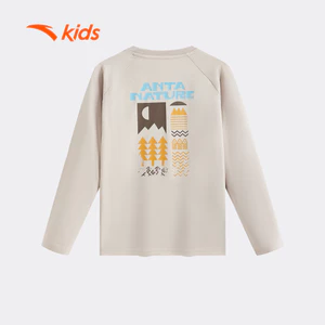Anta Kids Áo Sweater Bé Trai Mềm Mịn Thời Trang Thể Thao 3525C6402