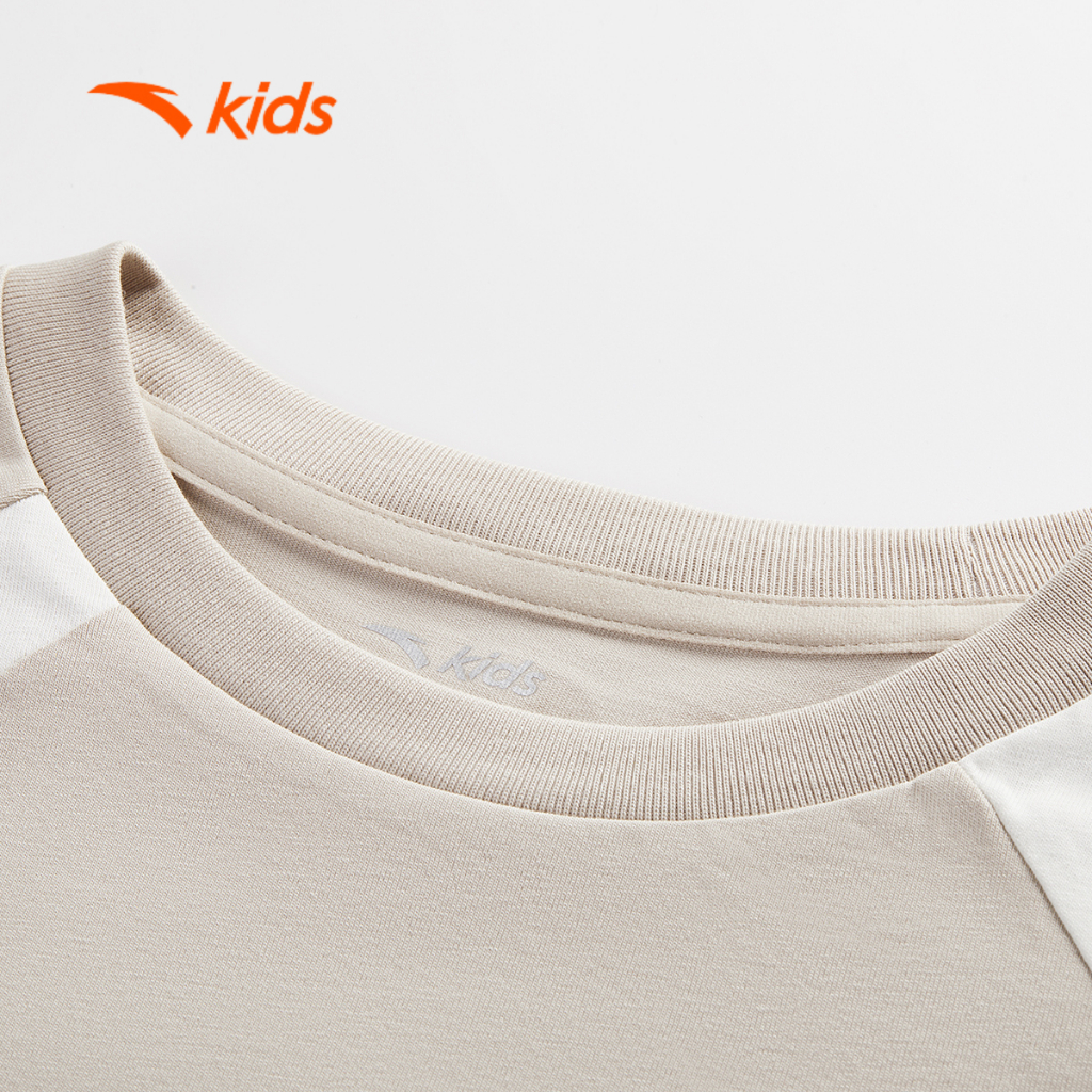 Anta Kids Áo Sweater Bé Trai Mềm Mịn Thời Trang Thể Thao 3525C6402