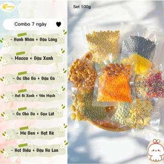 Set sữa hạt dinh dưỡng mix sẵn Túi hút chân không - tiện lợi, dinh dưỡng, thanh lọc