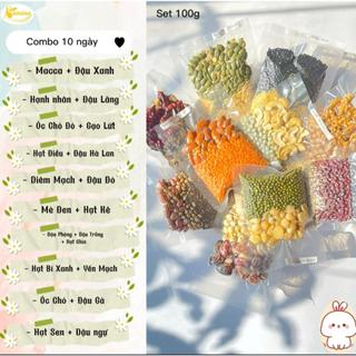 Set sữa hạt dinh dưỡng mix sẵn Túi hút chân không - tiện lợi, dinh dưỡng, thanh lọc