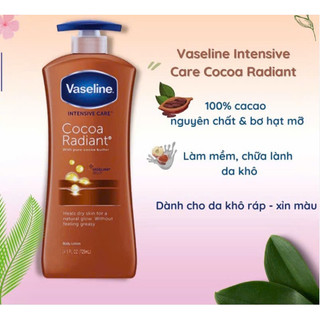 Sữa Dưỡng Thể Vaseline 725ml Bản MỸ Dưỡng Trắng Sáng Da Nâng Tone - CÔ THƯ MARKET