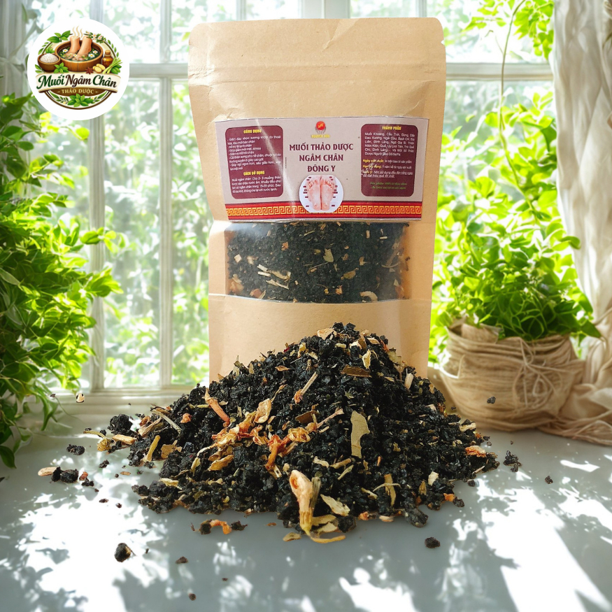 Các Loại Muối Thảo Mộc Ngâm Chân 100g Dạng Túi Dùng Thử- Thư Giản, Ngủ Ngon