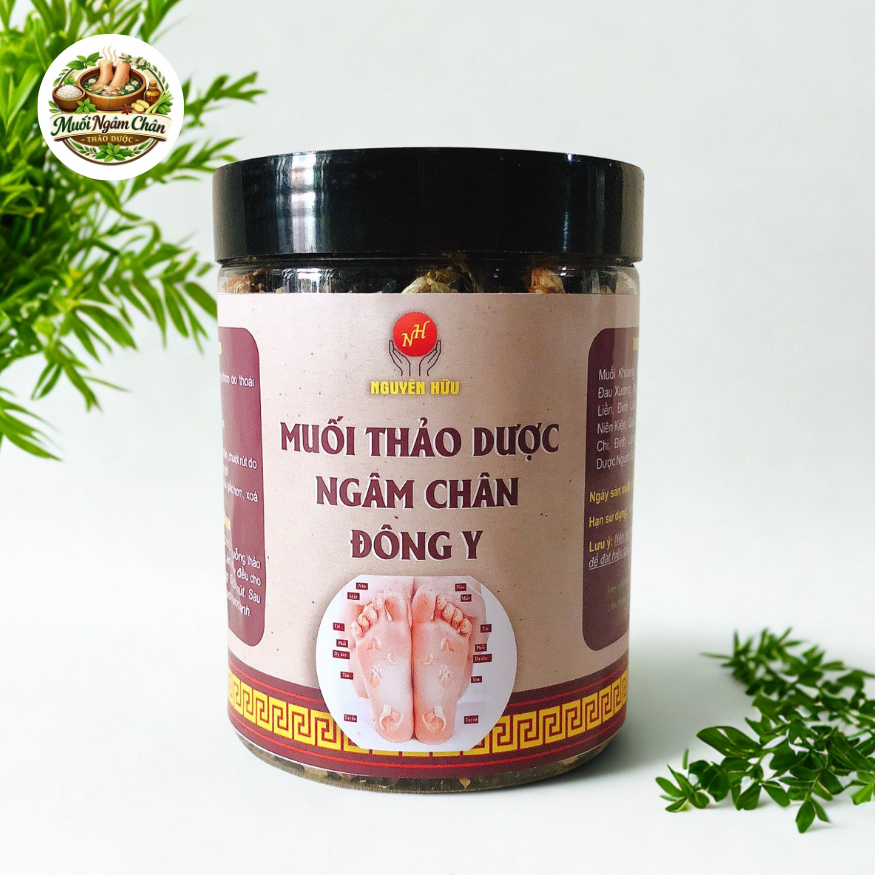 Muối Thảo Dược Ngâm Chân Đông Y - NGUYÊN HỮU – Thải Độc Thư Giãn, Giảm Đau Nhức Xương Khớp
