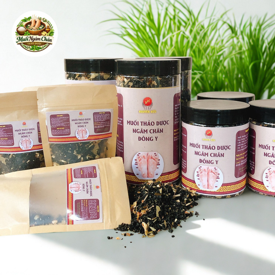Muối Thảo Dược Ngâm Chân Đông Y - NGUYÊN HỮU – Thải Độc Thư Giãn, Giảm Đau Nhức Xương Khớp