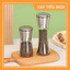 Lọ xay tiêu cầm tay inox 304, xay tiêu và hạt khô nhanh chóng
