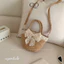 Set túi mũ cói mùa hè thời trang