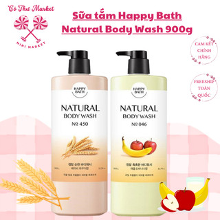 Sữa Tắm Happy Bath Natural 900G ,An Toàn Cho Cả Mẹ Bầu Và Em Bé, Cho Da Nhạy Cảm - CÔ THƯ MARKET