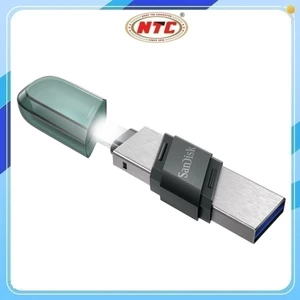 USB SanDisk iXpand Flip Flash Drive OTG 3.1 64GB - SDIX90N-064G (Bạc)