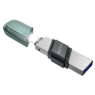 USB SanDisk iXpand Flip Flash Drive OTG 3.1 256GB - SDIX90N-256G (Bạc)