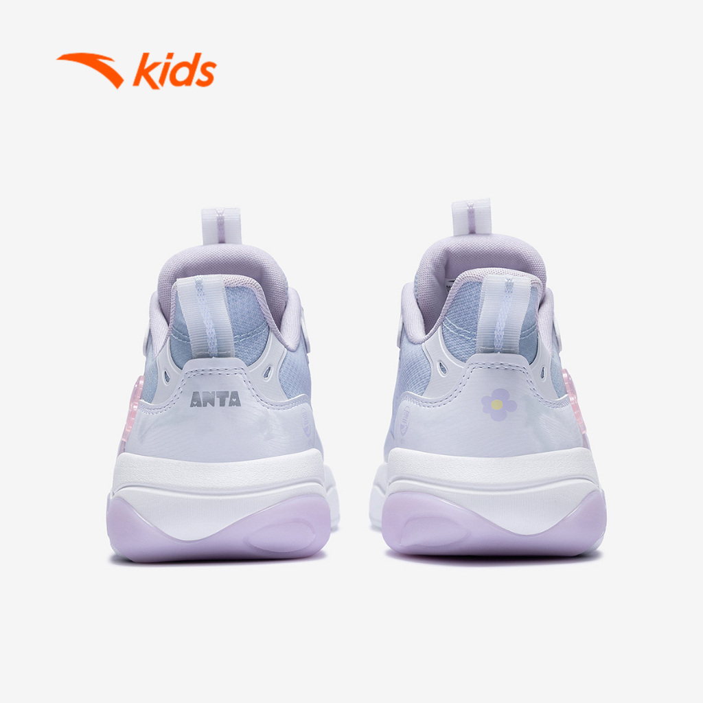[Khóa Habu] Anta Kids Giày Chạy Thể Thao Bé Gái Êm Ái Bám Sàn 3226B8803
