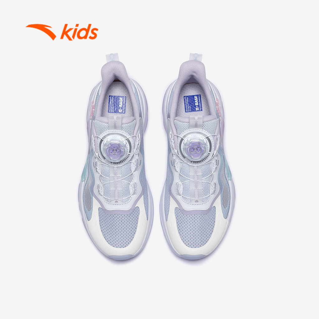 [Khóa Habu] Anta Kids Giày Chạy Thể Thao Bé Gái Êm Ái Bám Sàn 3226B8803