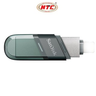 USB SanDisk iXpand Flip Flash Drive OTG 3.1 128GB -SDIX90N-128G (Bạc) - Phụ Kiện Nhất Tín