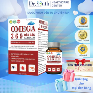 Viên Omega 369 Koreplus Bổ mắt, não, tăng cường thị lực,Làm Đẹp Da, Chống Lão Hóa