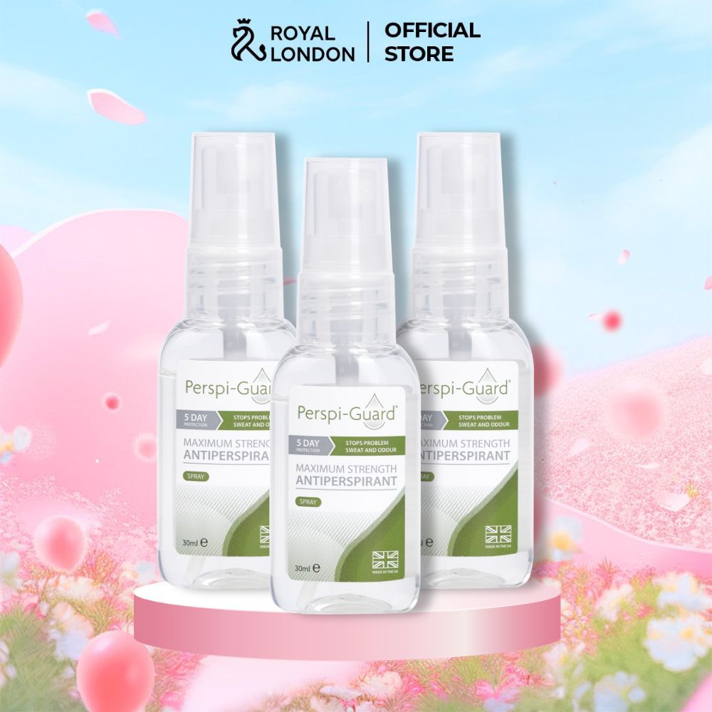 Bộ 3 xịt khử mùi và ngăn mồ hôi toàn thân Perspi-Guard 30mlx3