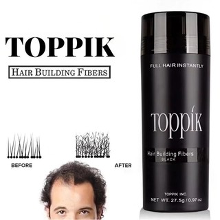 Bột Phủ Tóc Toppik 27.5g | Che Hói, Che Tóc Thưa | Làm Dày Tóc Tức Thì | Keratin Tự Nhiên Nam Nữ
