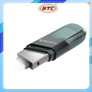 USB SanDisk iXpand Flip Flash Drive OTG 3.1 256GB - SDIX90N-256G (Bạc)