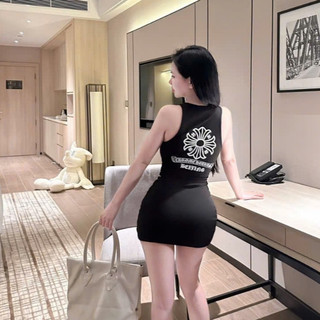 Đầm Ba Lỗ Ôm Fit Dáng In Hình Thời Thượng SeXY