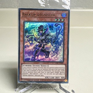 Thẻ Bài Yugioh Chính Hãng Backup @Ignister LART-EN080 (Bản Uncensored / Nguyên Seal) - Lost Art TCG