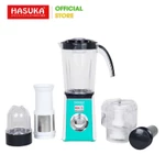 Máy xay sinh tố HASUKA HSK-726 3 cối đa năng, máy xay sinh tố xay đồ khô lưỡi dao inox sắc bén- BH 1 năm — ảnh 7