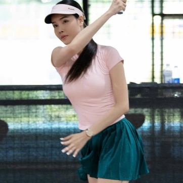 Áo thun cổ tròn thể thao nữ tôn dáng LUNA FIT TEE - BROADEN Activewear