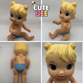 Búp bê tương tác Baby Alive Baby Lil Sounds lỗi âm thanh, lem sơn - Đồ chơi BEE VNXK