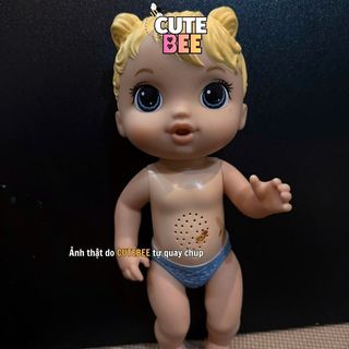 Búp bê tương tác Baby Alive Baby Lil Sounds lỗi âm thanh, lem sơn - Đồ chơi BEE VNXK