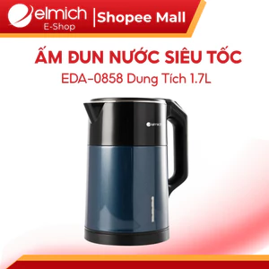 Ấm Siêu Tốc Elmich EDA-0858 | Dung Tích 1.7L, Công Suất 1500W, Ấm Đun Siêu Tốc Elmich Chính Hãng