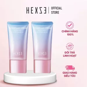 COMBO 2 tuýp kem Lazy nâng tone sáng da HEXZE 50ml + 50ml