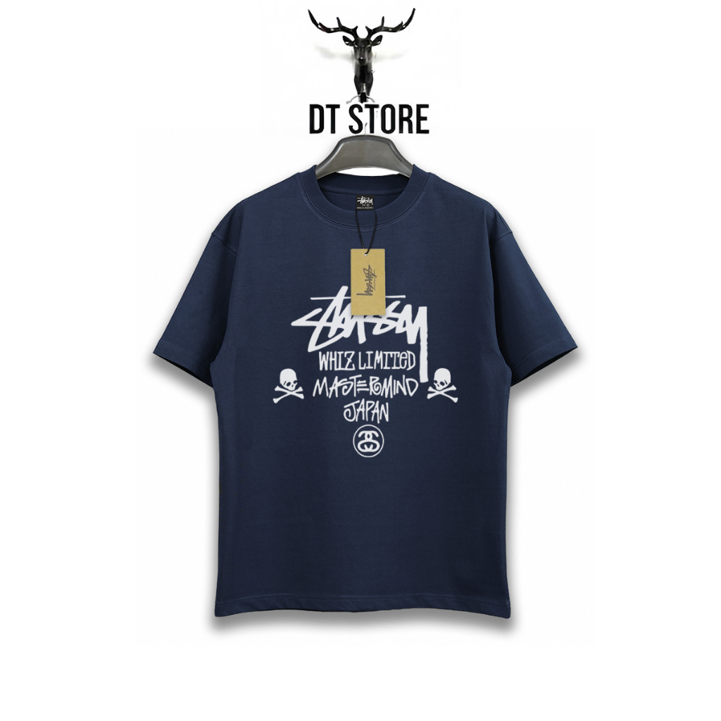 ÁO THUN STUSSY X MASTERMIND JAPAN WHIZ LIMITED – FORM RỘNG UNISEX