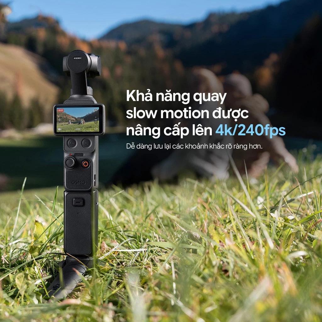 DJI Osmo Pocket 4 Chính hãng | Gimbal Tích Hợp Camera | Chất Lượng Cao | Bộ Nhớ Trong 107GB
