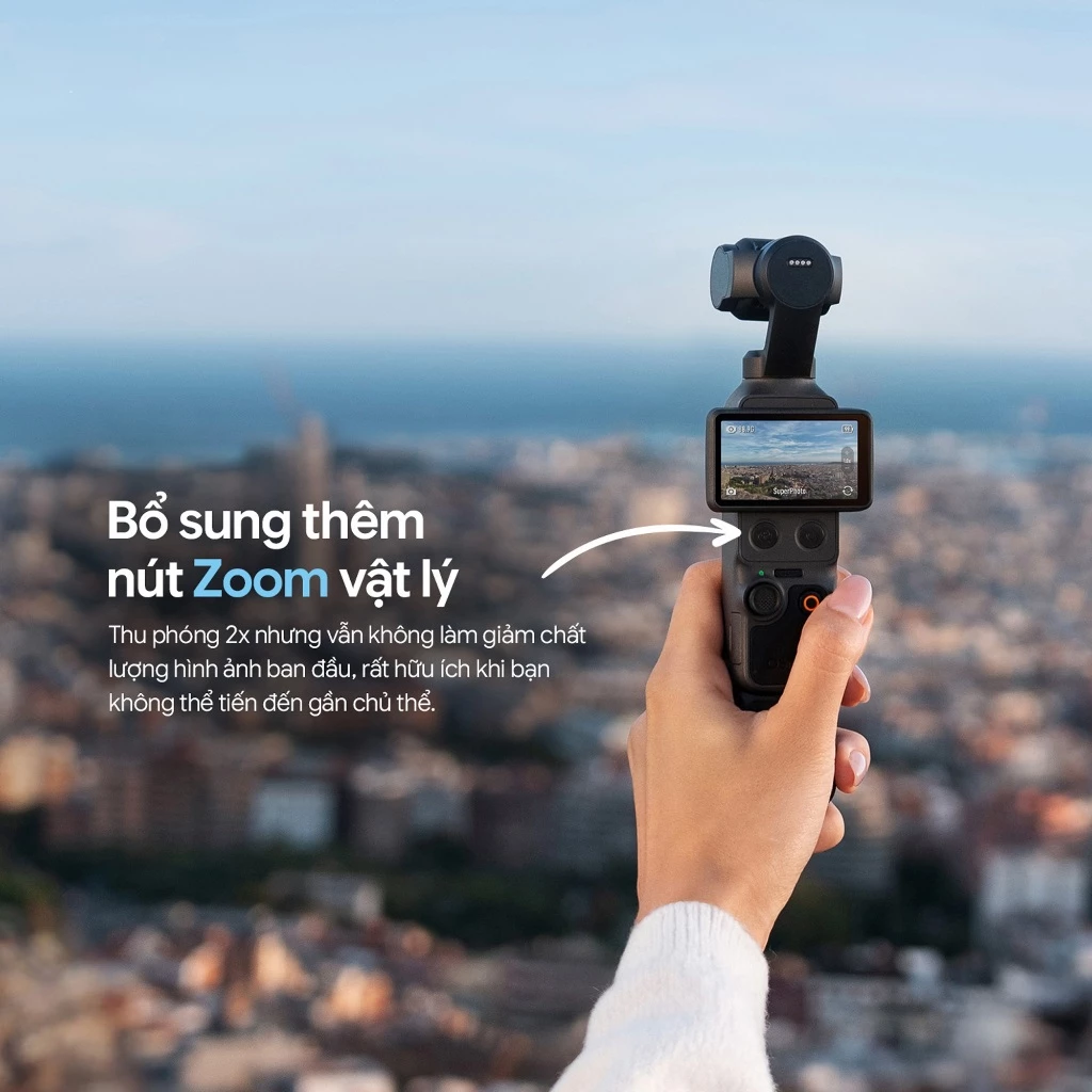 DJI Osmo Pocket 4 Chính hãng | Gimbal Tích Hợp Camera | Chất Lượng Cao | Bộ Nhớ Trong 107GB