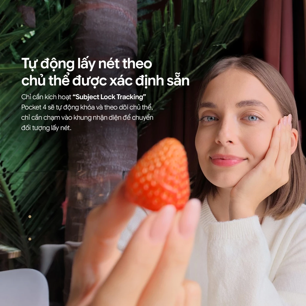 DJI Osmo Pocket 4 Chính hãng | Gimbal Tích Hợp Camera | Chất Lượng Cao | Bộ Nhớ Trong 107GB