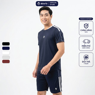 Bộ Thể Thao Nam Winfit Chất Liệu ComfortLite cao cấp, thoáng mát, co giãn 4 chiều, Form Basic năng động WBN003
