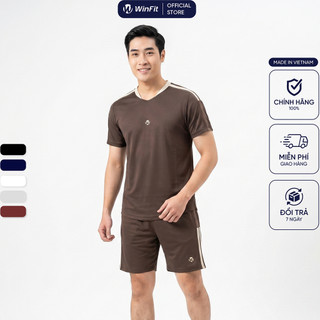 Bộ Thể Thao Nam Winfit Chất Liệu ComfortLite cao cấp, thoáng mát, co giãn 4 chiều, Form Basic năng động WBN003