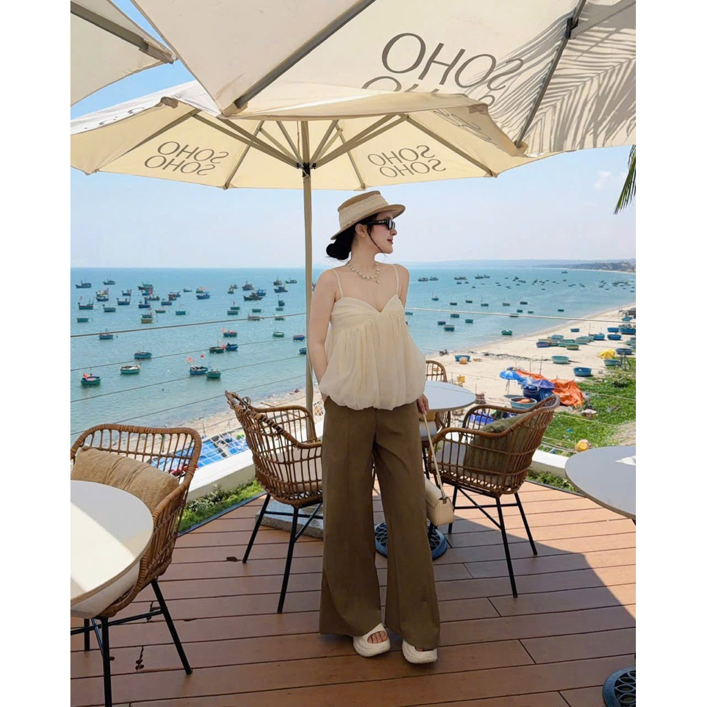LE3- (HOẢ TỐC - SẴN KHO) Sét bộ thiết kê voan tơ 2 dây thời trang (38-57kg)
