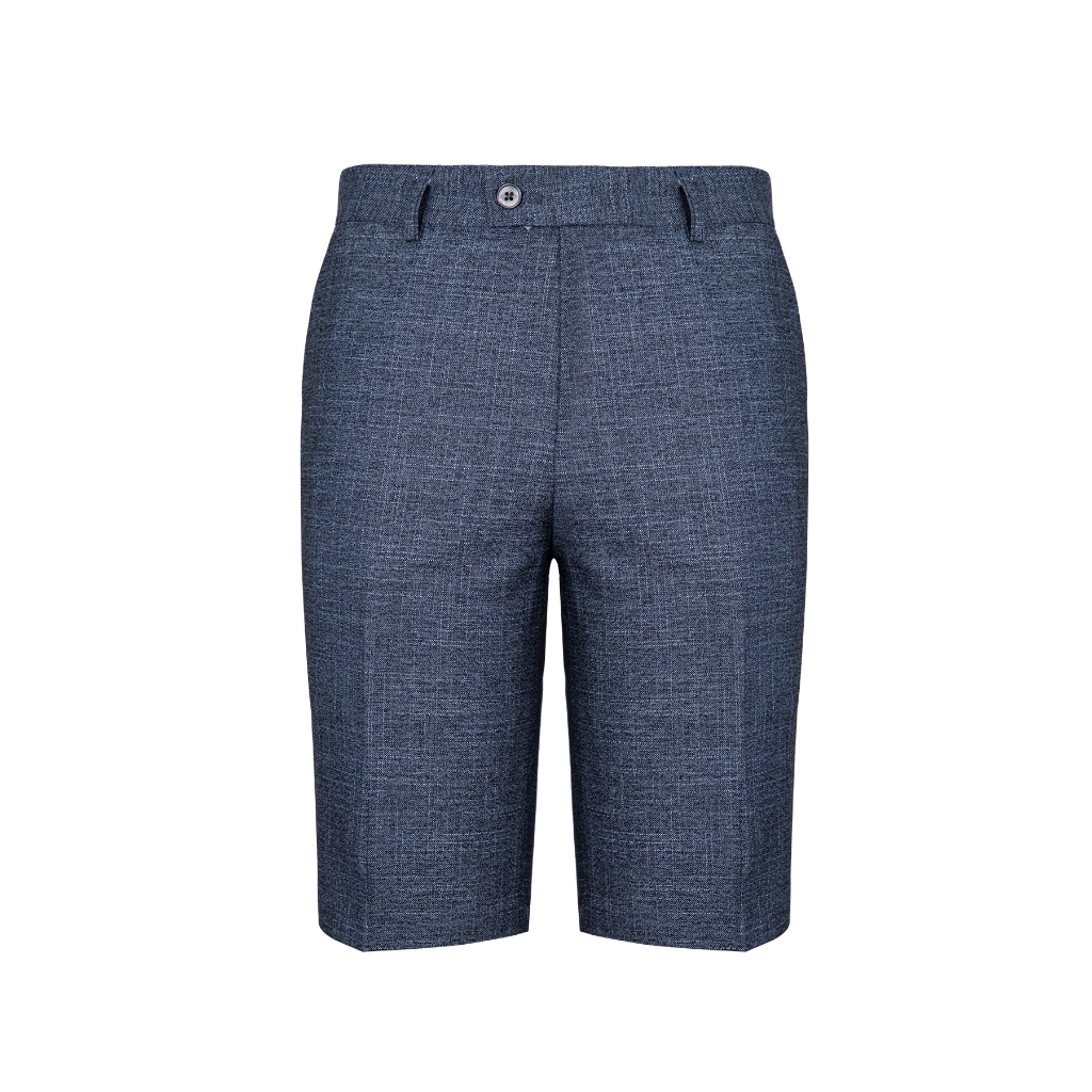 Quần short âu nam MASCULINE MSA25.6 - Quần vải ngố chất liệu cotton cao cấp dáng suông nhẹ