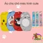 Áo Ba Lỗ Cho Chó Mèo Hình Hoạt Hình Siêu Cute - Áo Thú Cưng Chất Vải Mát, Co Giãn Thoải Mái