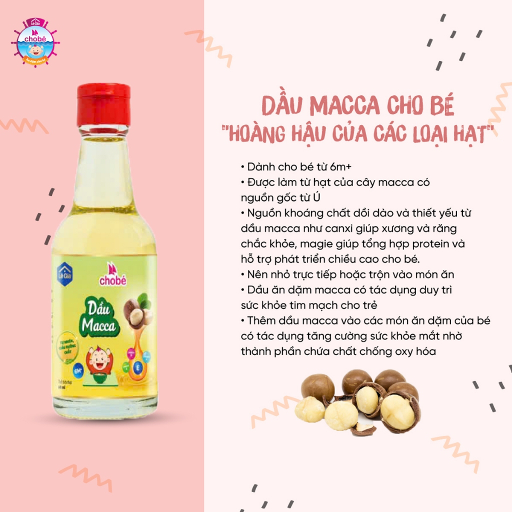 Dầu ăn dặm cho bé ÉP NGUỘI NGUYÊN CHẤT Lê Gia - dinh dưỡng từ hạt tự nhiên chai thủy tinh 60ml