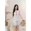 ST9380 Đồ bộ mặc nhà nữ đũi ht độc quyền áo hai dây quần sooc