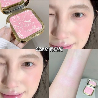 Phấn Má Hồng Kakashow Chống Nước Nhẹ 4 Tông Màu Bột Nướng Lâu Dài Mịn Thoáng Khí Mặt Nền Trang Điểm NO.C599