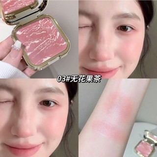 Phấn Má Hồng Kakashow Chống Nước Nhẹ 4 Tông Màu Bột Nướng Lâu Dài Mịn Thoáng Khí Mặt Nền Trang Điểm NO.C599