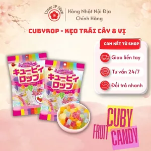 Kẹo trái cây CUBY ROP gói 100g 8 vị - Nội Địa Nhật Chính Hãng