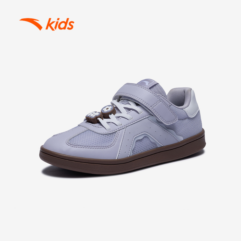 Anta Kids Giày Thể Thao Bé Gái Đế Cao Su Êm Ái Thích Hợp Đi Học Đi Chơi 3226B8008