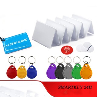 Thẻ Từ Cảm Ứng dạng card có tần số ID 125Khz Cho Máy Chấm Công, khóa cửa